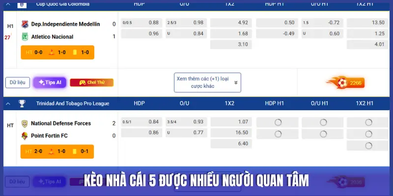 Trang chủ 49 channel KÈO NHÀ CÁI 5